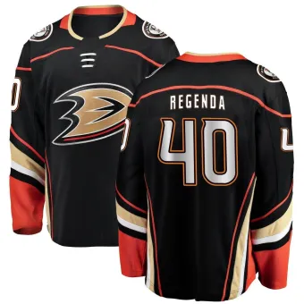 Youth Pavol Regenda Anaheim Ducks Home Jersey - Black Breakaway